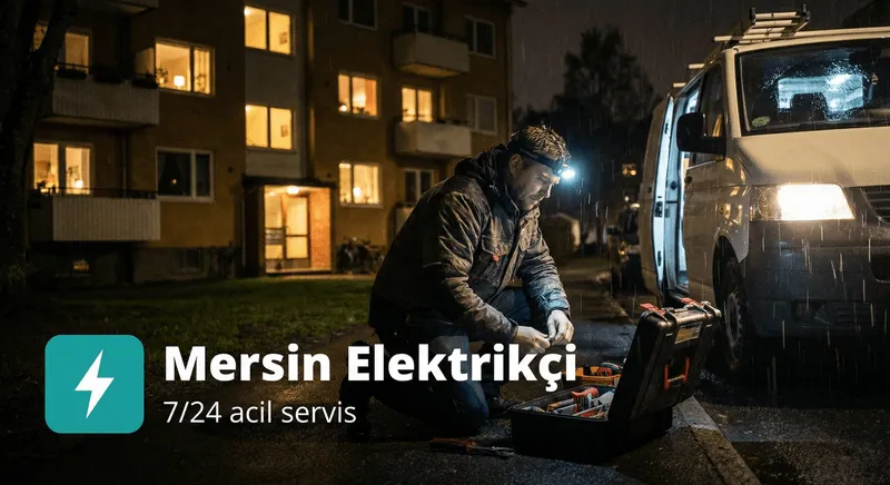Acil Elektrikçi - Mersin elektrikçi