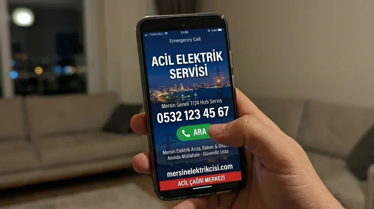 Elektrikçi Numarası Mersin – Hemen Ara