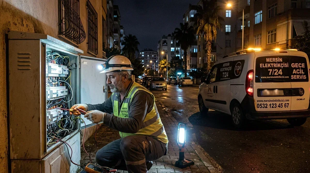Elektrikçi Şu Anda Açık Olanlar Mersin – 7/24 Servis