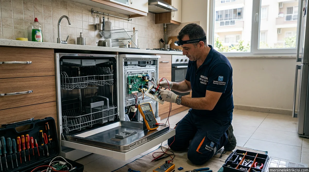 (0 551) 711 93 55 | Mersin Bulaşık Makinesi Kart Tamiri