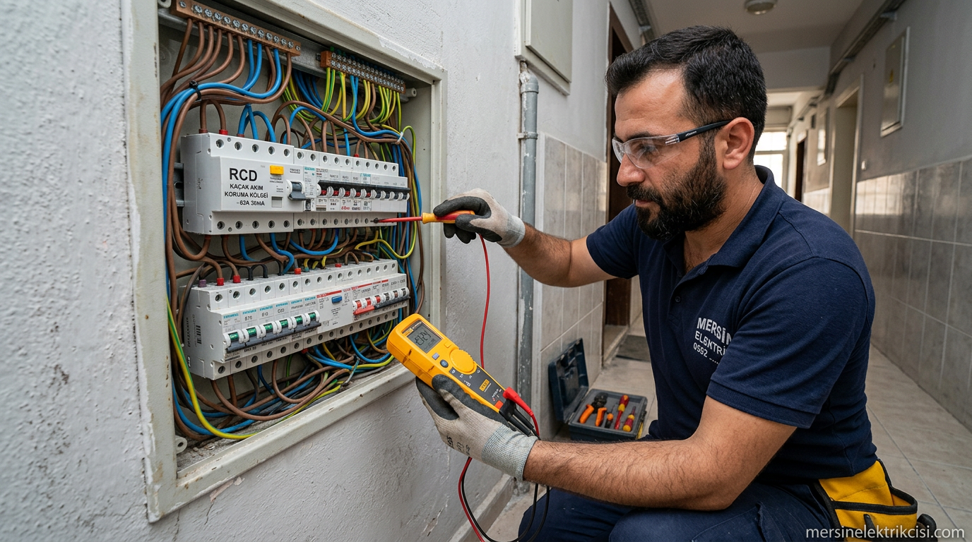 (0 551) 711 93 55 | Kaçak Akım Rölesi Tutmuyor Çözümü Mersin