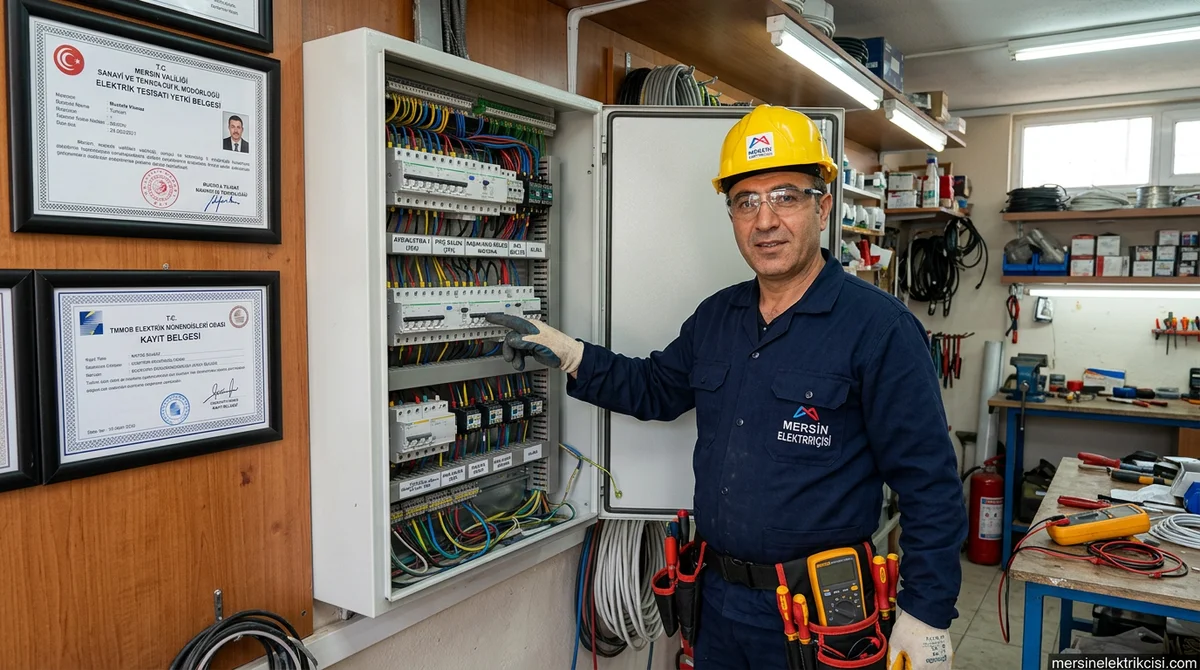 (0 551) 711 93 55 | Mezitli Belediyesi İnşaat Elektrik Projesi