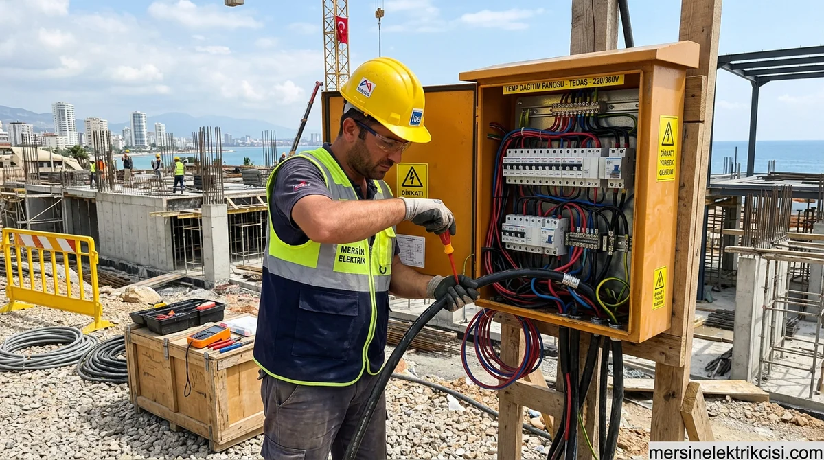 (0 551) 711 93 55 | Mersin Şantiye Panosu Kiralama